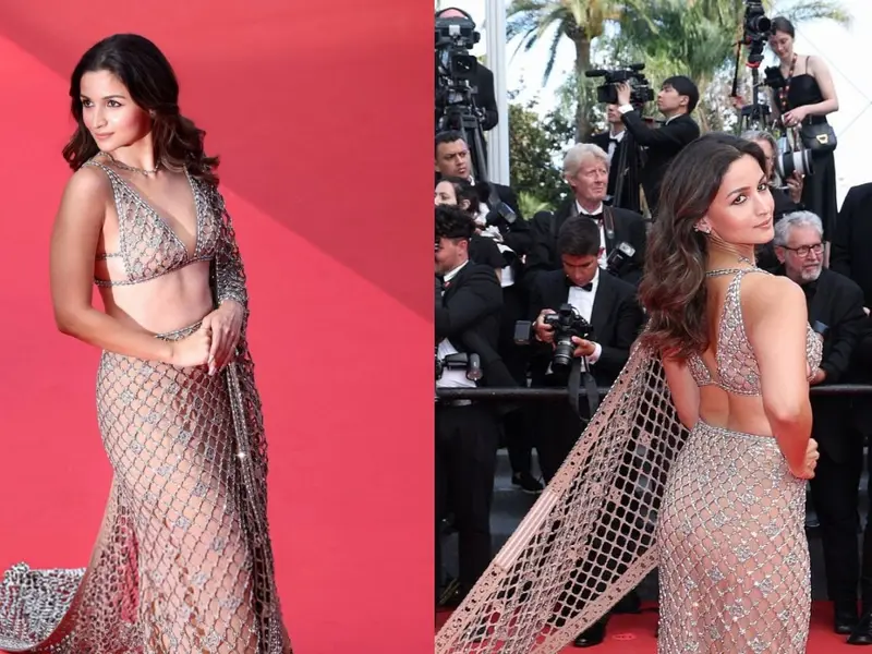 Alia Bhatt looks ethereal in first ever Gucci saree at Cannes closing ceremony | Watch Alia Bhatt looks ethereal in first ever Gucci saree at Cannes closing ceremony | Watch