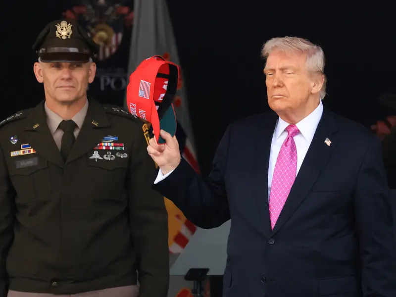 Trump brags about buying technology and not knowing it at West Point Academy speech Trump brags about buying technology and not knowing it at West Point Academy speech