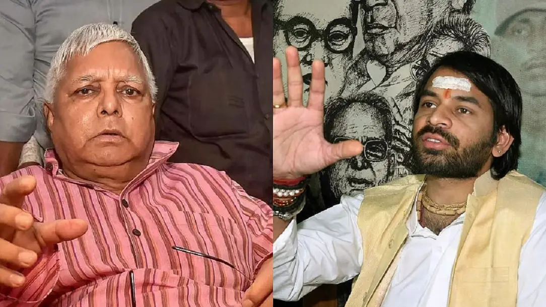 RJD supremo Lalu Yadav expels elder son Tej Pratap from party for 6 years