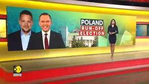 Poland run-off elections: presidential candidates hold rallies in the capital