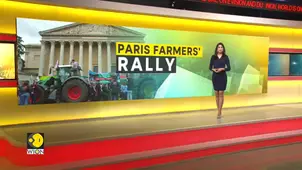 France's farmers protest in Paris, tractors lined up outside National Assembly 