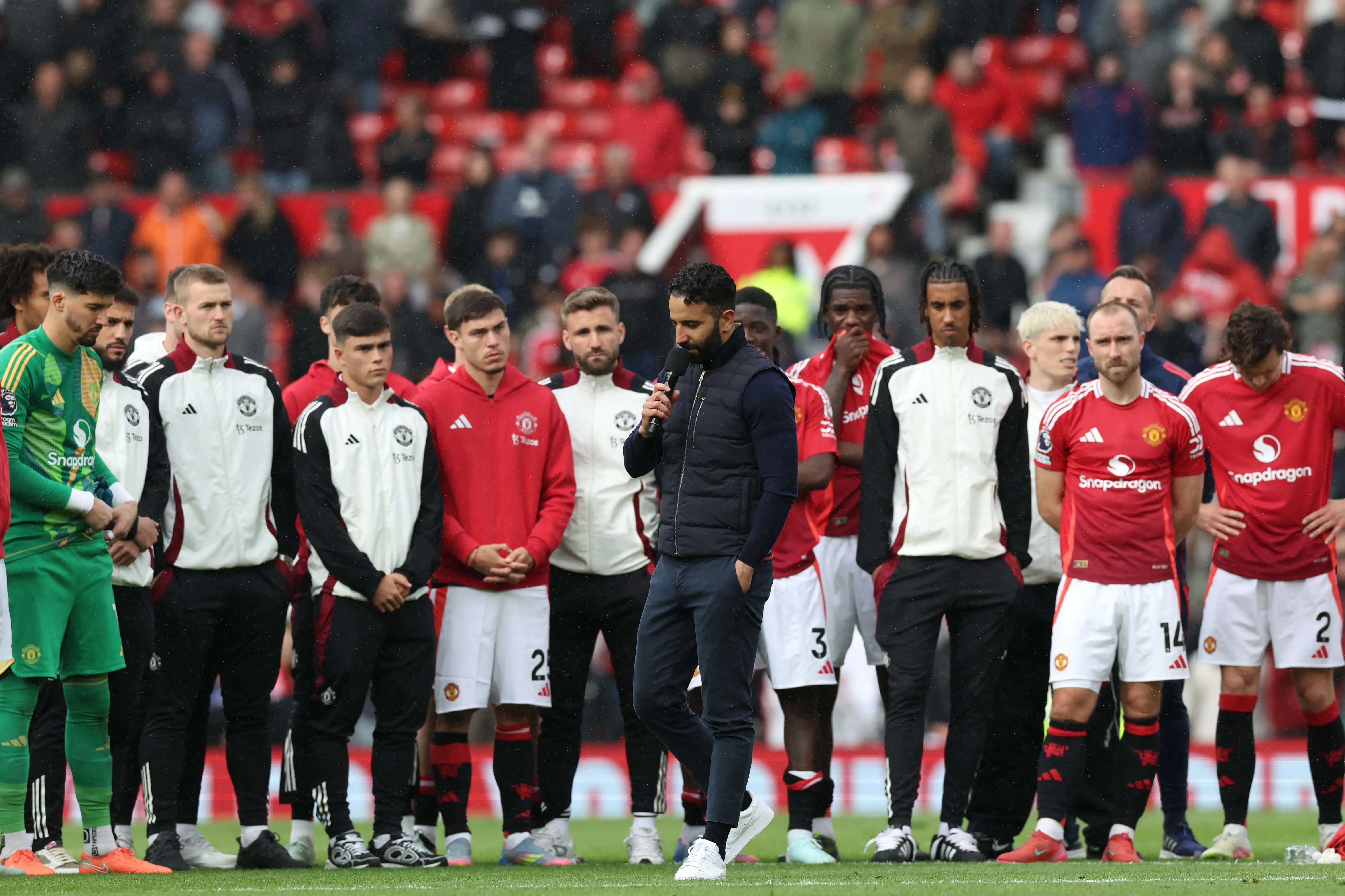 After the storm: Manchester United’s season ends, but the love remains