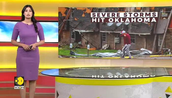 Severe storms hit Oklahoma | Hail, heavy rain lash state |