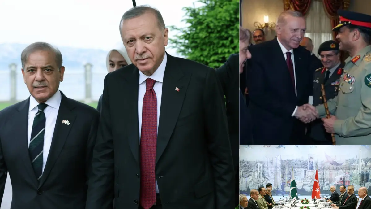Asim Munir accompanies Pakistan PM in bilateral meet with Turkey's Erdogan, unusual move fuels speculations