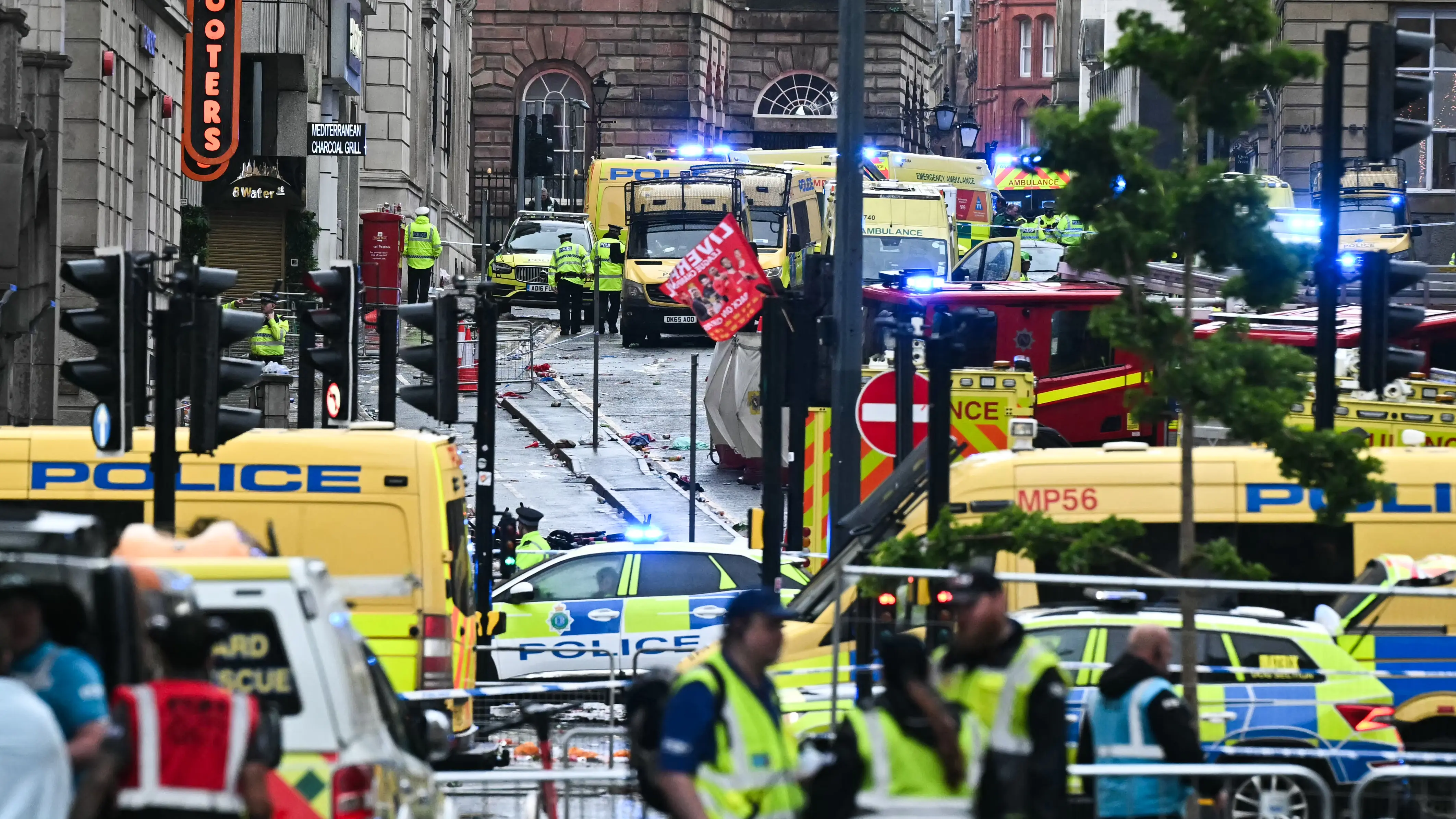 Football unites after car ploughs into Liverpool victory parade Football unites after car ploughs into Liverpool victory parade
