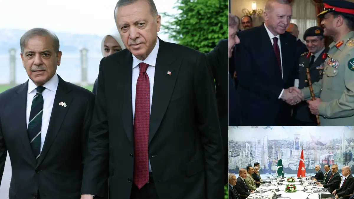 Asim Munir accompanies Pakistan PM in bilateral meet with Turkey's Erdogan, unusual move fuels speculations
