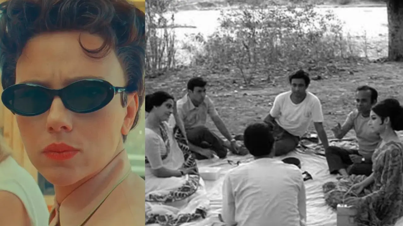 Scarlett Johansson starrer Asteroid City ‘stole’ this scene from Satyajit Ray’s Aranyer Din Ratri featuring Sharmila Tagore Scarlett Johansson starrer Asteroid City ‘stole’ this scene from Satyajit Ray’s Aranyer Din Ratri featuring Sharmila Tagore