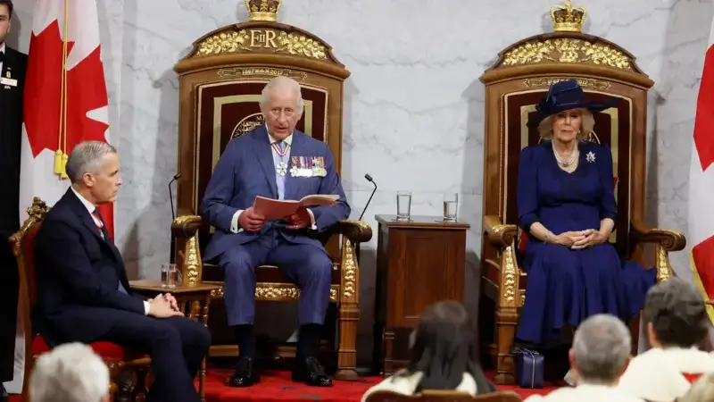 How King Charles brought Trump and Canada-US relations in his HISTORIC throne speech - Here