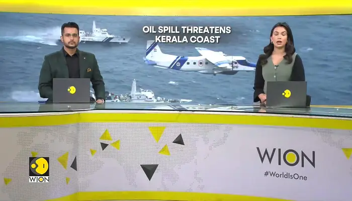  Kochi Coast: Liberian ship with hazardous cargo topples off Kerala coast 