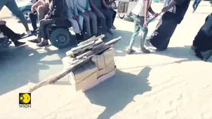 Israel allows very limited aid in Gaza, starved Palestinians rush for food