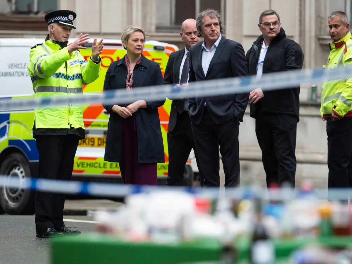UK police question car ramming suspect, seven still in hospital