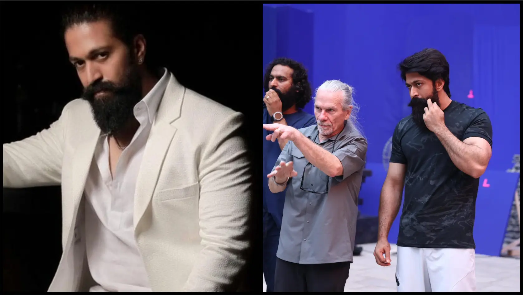 Ramayana: KGF star Yash spotted on set with Lord of the Rings stunt director Guy Norris