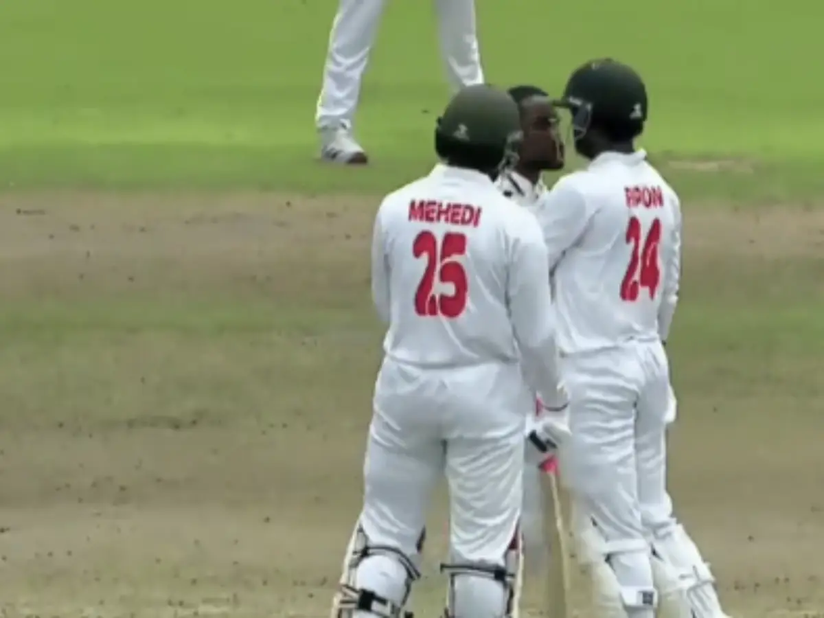 Bangladesh and South Africa Emerging players involved in heated fight during match - WATCH
