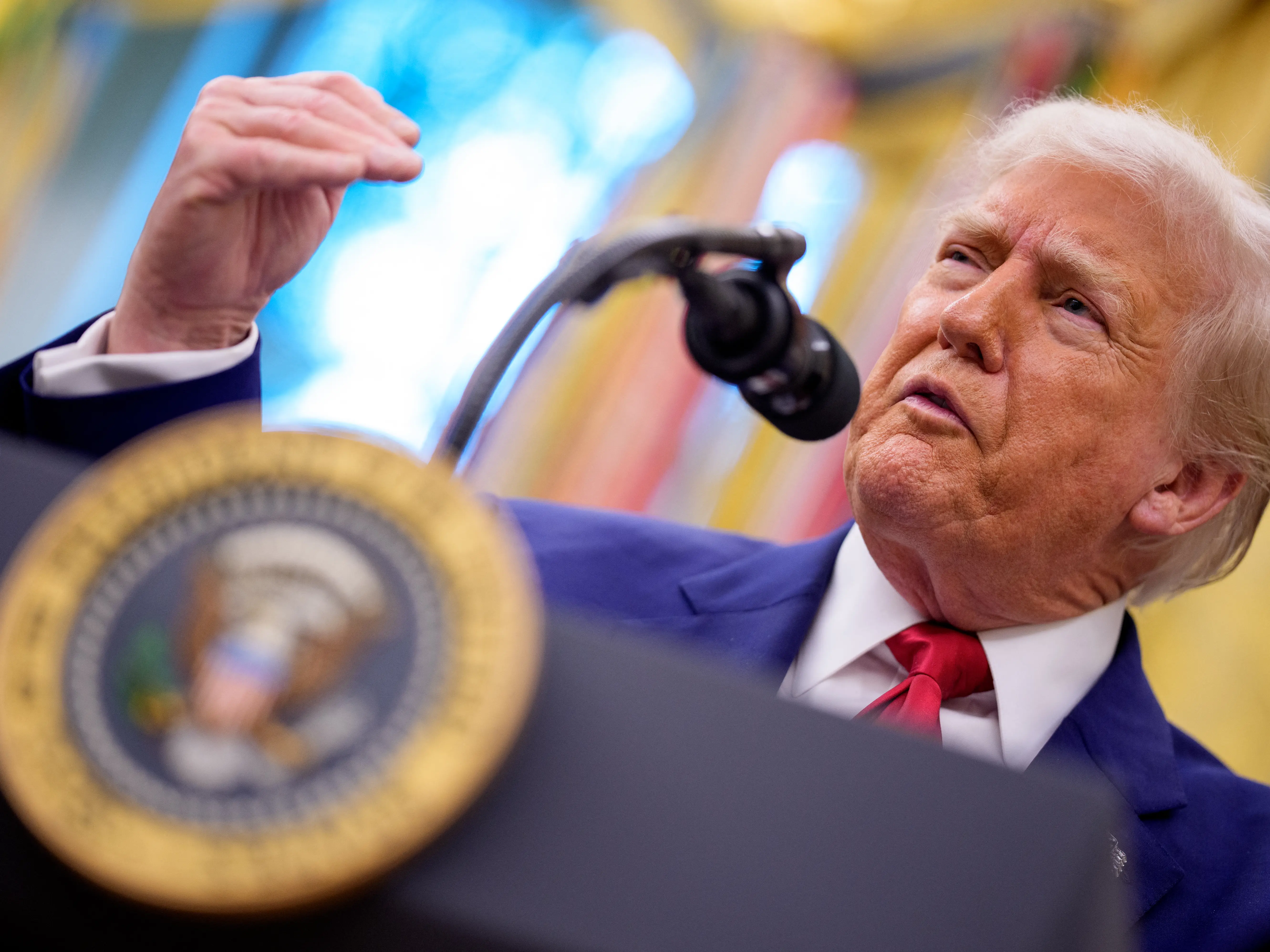  Watch: Trump upset over new nickname 'TACO', slams reporter who tells him the meaning 