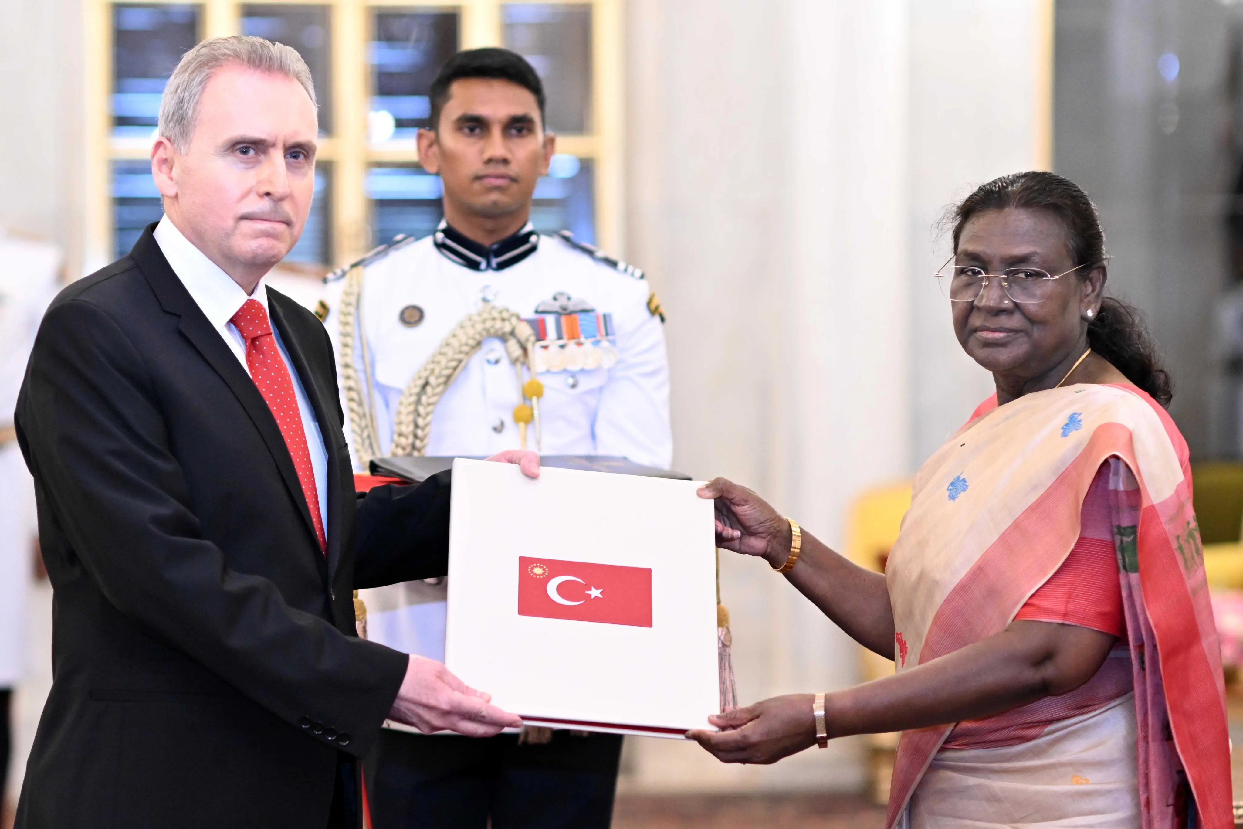 Envoys from Turkey, Bangladesh among six top present credentials to President Droupadi Murmu