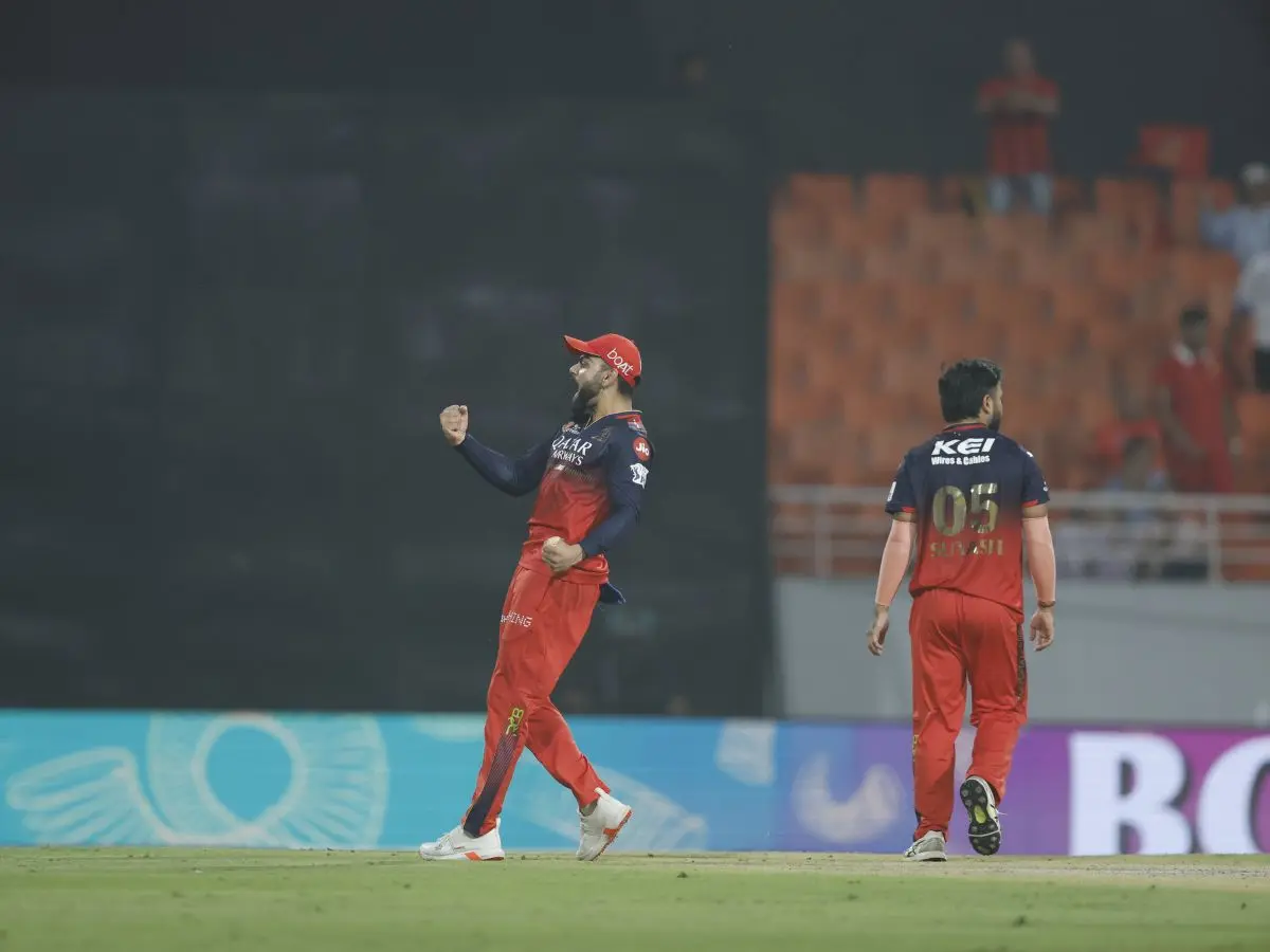 IPL 2025: Kohli signals ‘one more to go’ to wife Anushka, as RCB fans celebrate lop-sided win in Qualifier 1