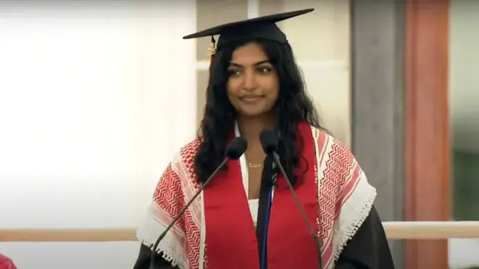 Indian-American student delivers graduation speech supporting Palestine at MIT: 'We are watching Israel try to wipe off...'