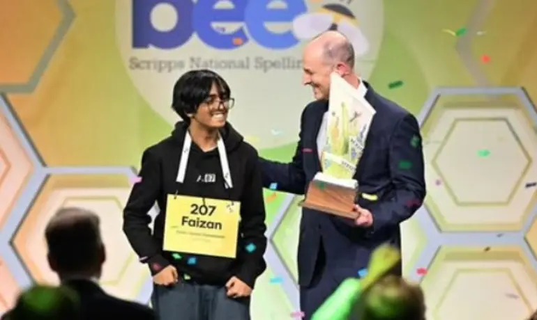 Who is Faizan Zaki? A 13yearold IndianAmerican Spelling Bee 2025 winner