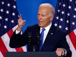  ‘My bones are strong’: Biden avoids Trump, focuses  on democracy in first speech after cancer diagnosis 