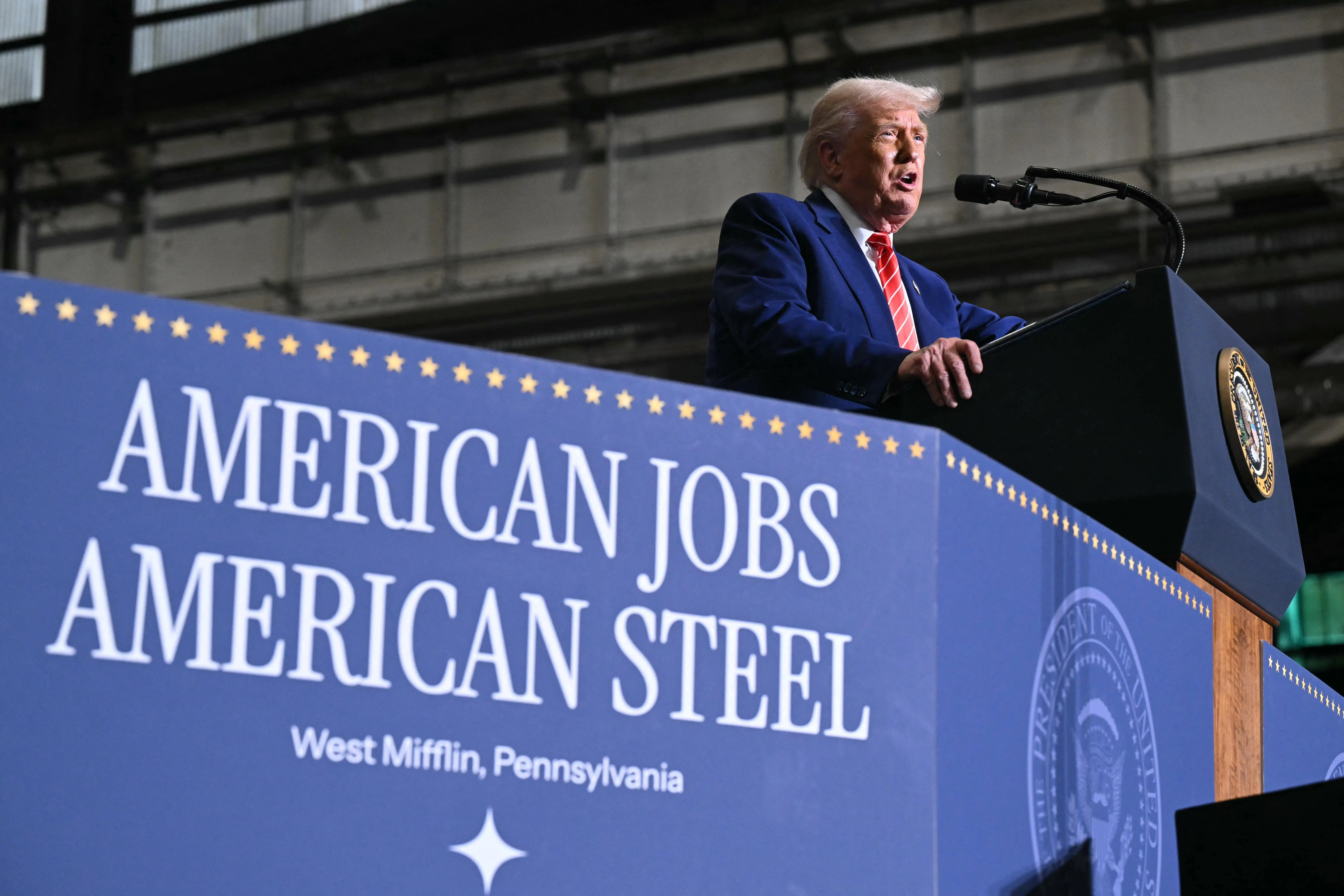 Trump doubles steel tariffs to 50% in push to protect US industry