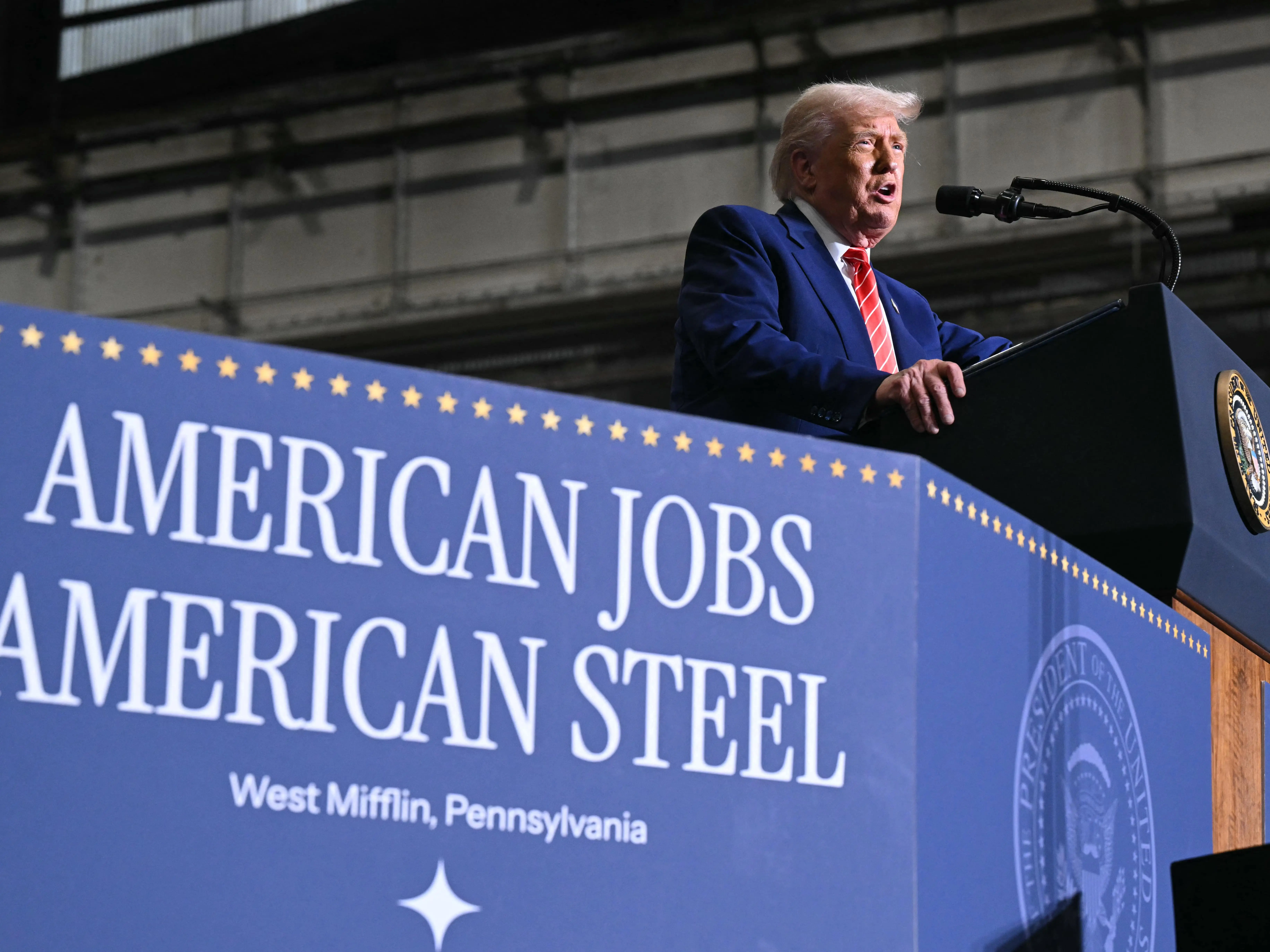 Trump doubles steel tariffs to 50% in push to protect US industry Trump doubles steel tariffs to 50% in push to protect US industry