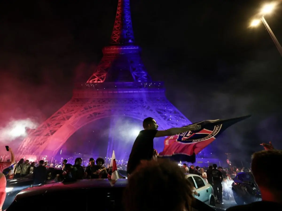 Wild celebrations in Paris after PSG’s maiden Champions League win