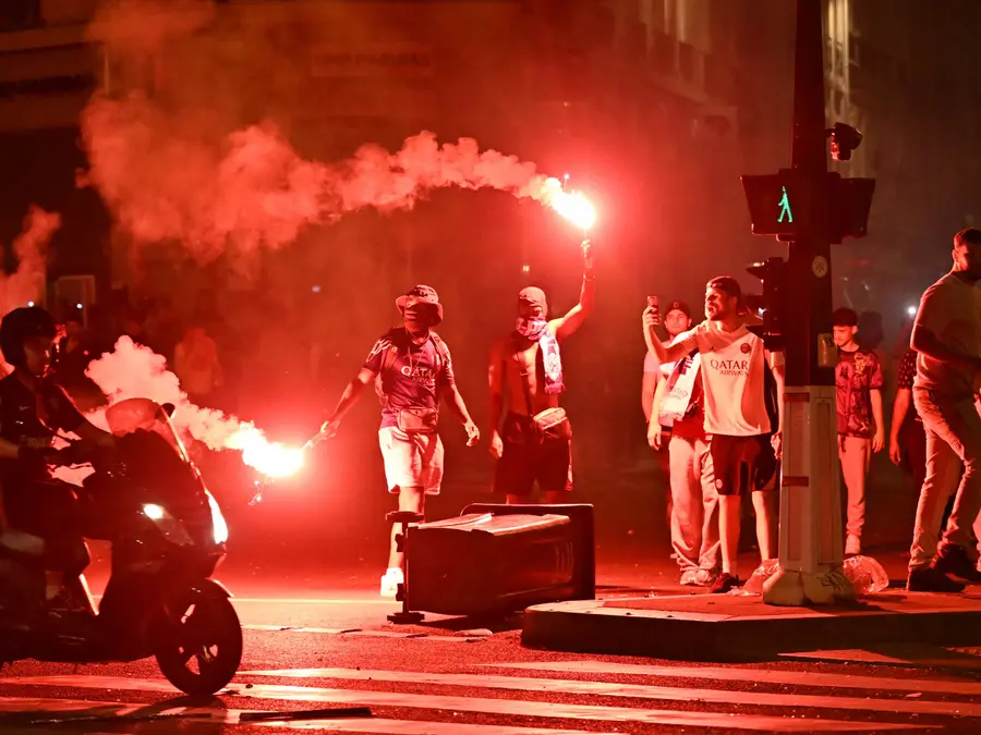 Two dead, hundreds arrested in Paris after fan violence overshadows PSG's Champions League triumph
