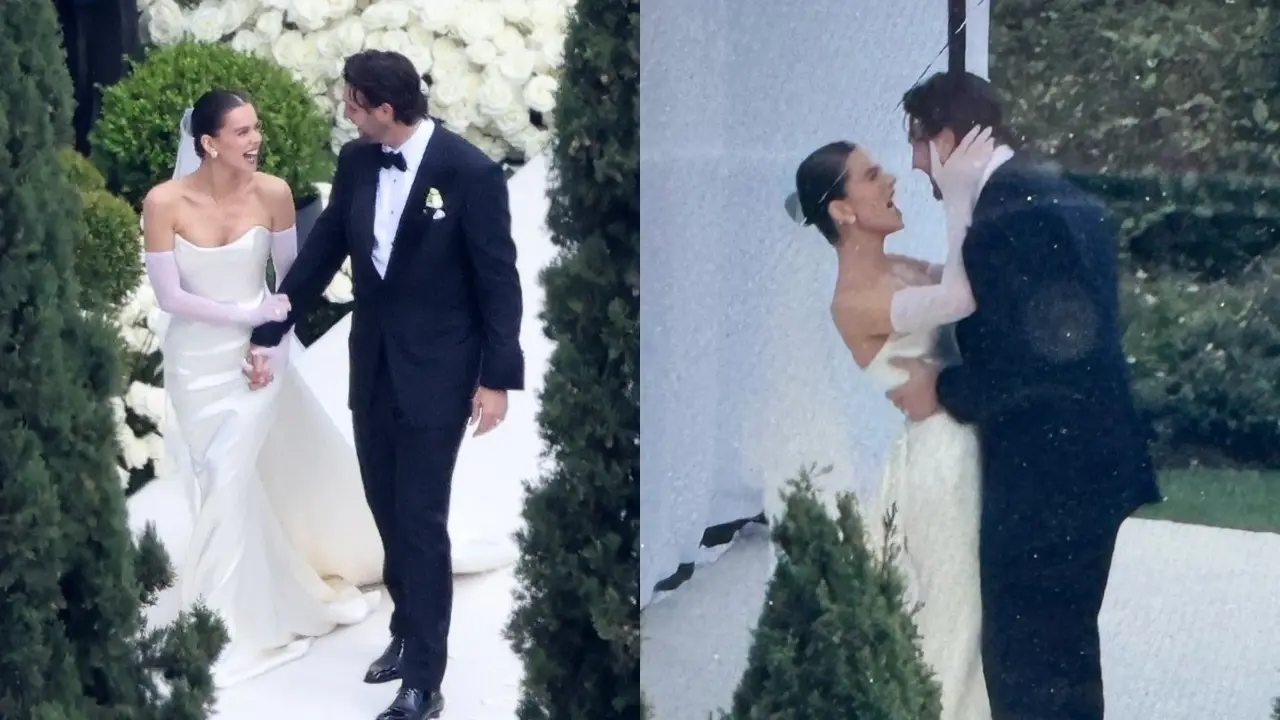 The Marvels actress Hailee Steinfeld ties the knot with longtime beau Josh Allen in California | See Pics