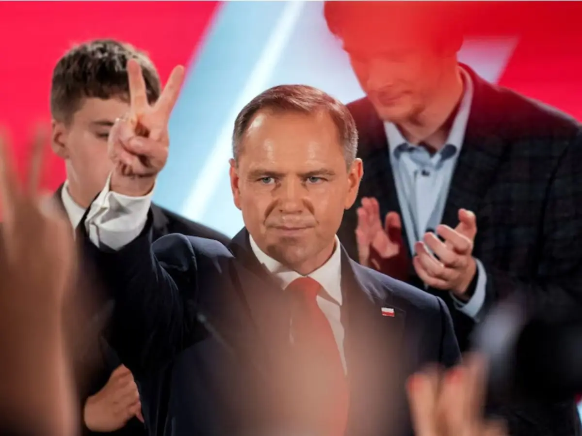 Polish nationalist Nawrocki wins presidency with narrow margin; major blow to pro-EU government
