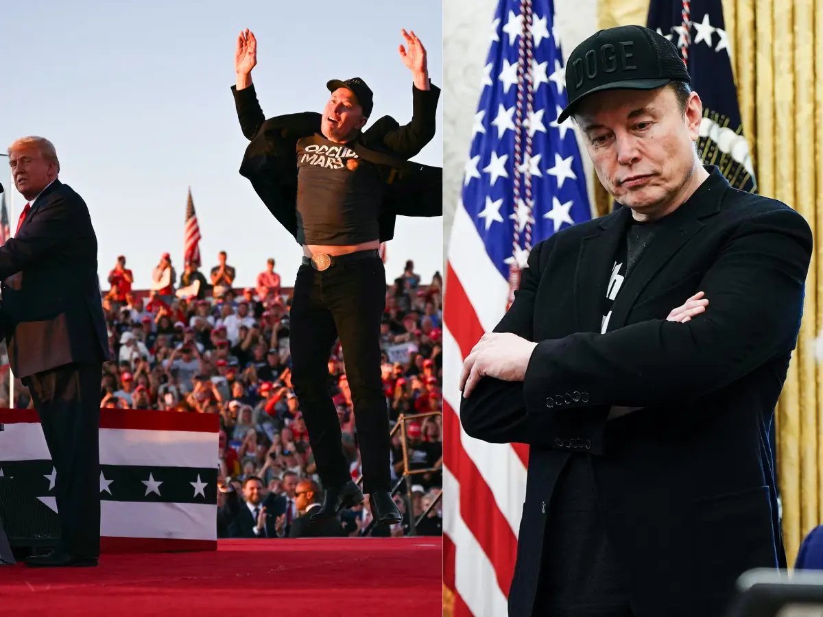 'Poor b***ard got beaten down': Jon Stewart slams Trump's closest buddy Elon Musk after he leaves White House