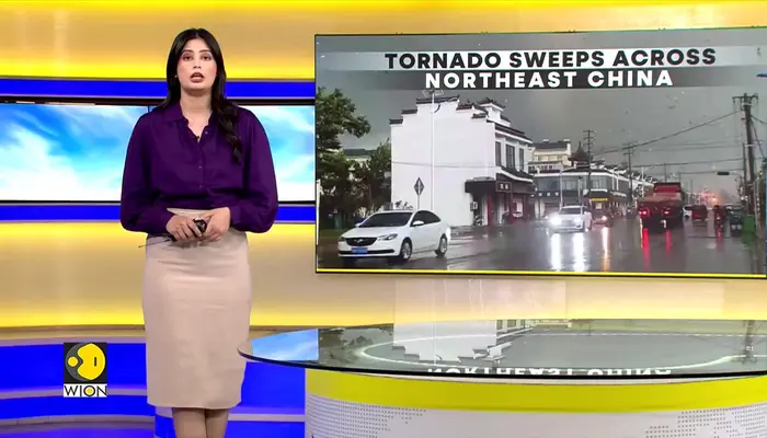  Tornado swept through China’s Jilin province 