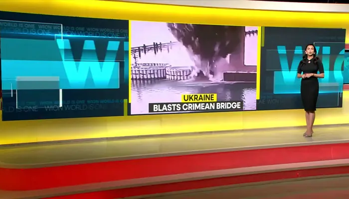  Russia-Ukraine War: Ukraine Hits Bridge Linking Crimea To Russia With Underwater Explosives  