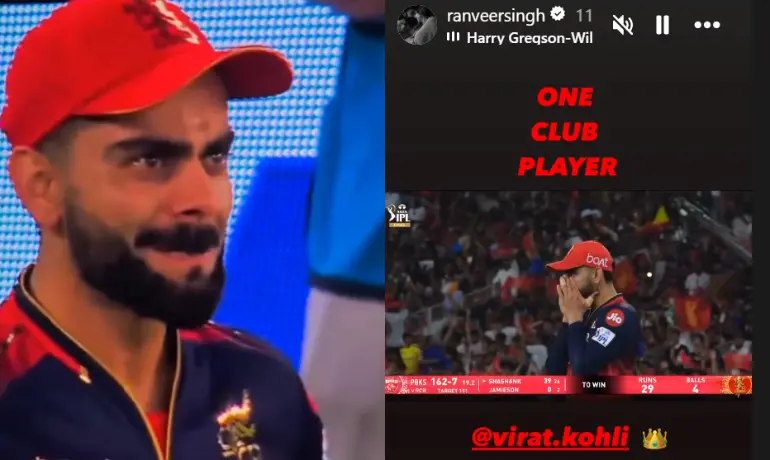 Virat Kohli, the GOAT! Ranveer Singh, Allu Arjun, and other stars celebrate Royal Challengers Bengaluru’s victory