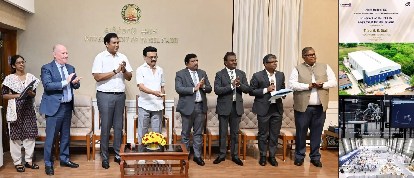 European firms invest $68mn in Tamil Nadu; CM Stalin inaugurates factories
