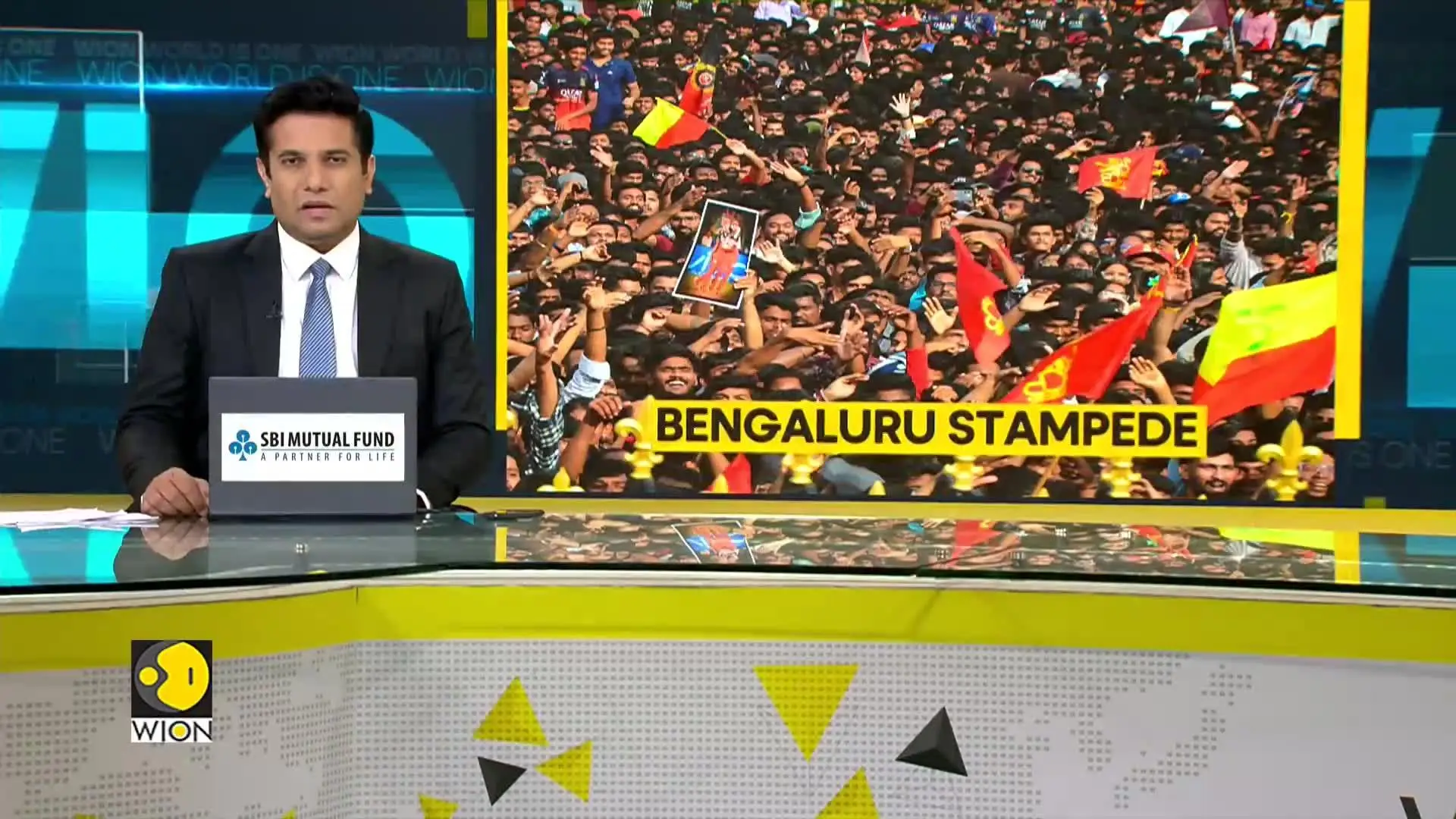 Bengaluru Parade Stampede: Deadly Stampede Outside Bengaluru's Stadium Claims 11 Lives