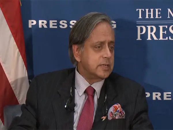Tharoor in Washington recalls Hillary Clinton, 