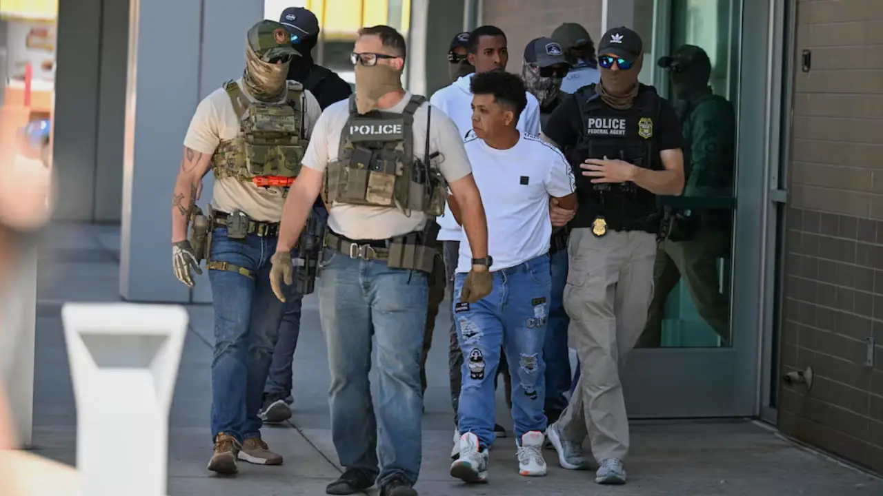 US arrests over 2,200 immigrants in a single day, record number in ICE history