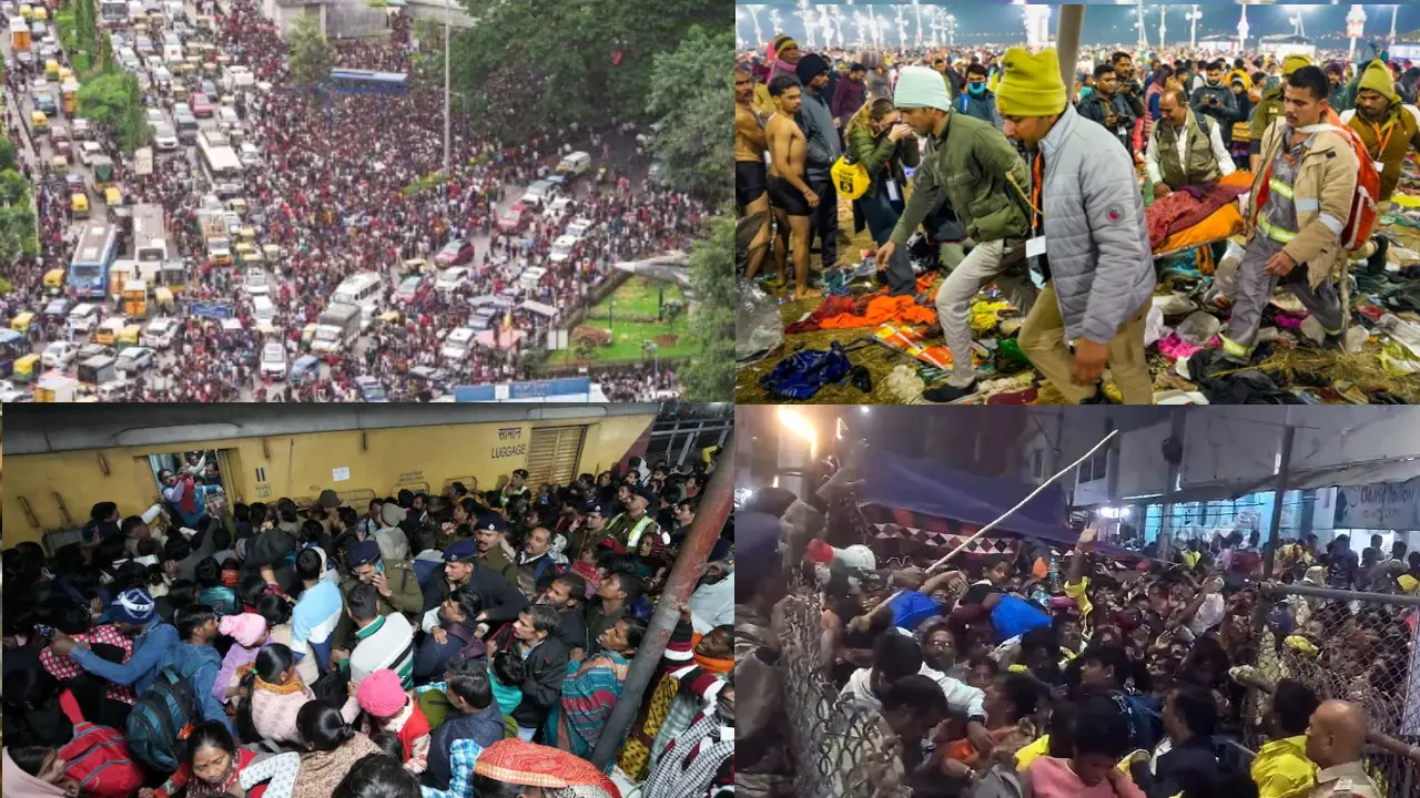 In Pics | From Mumbai Railway Station to RCB celebration: List of 10 major stampedes in India