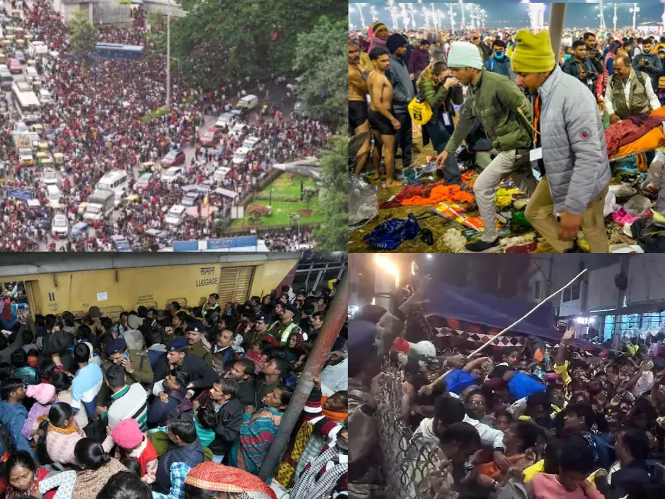 In Pics | From Mumbai Railway Station to RCB celebration: List 10 of major stampedes in India
