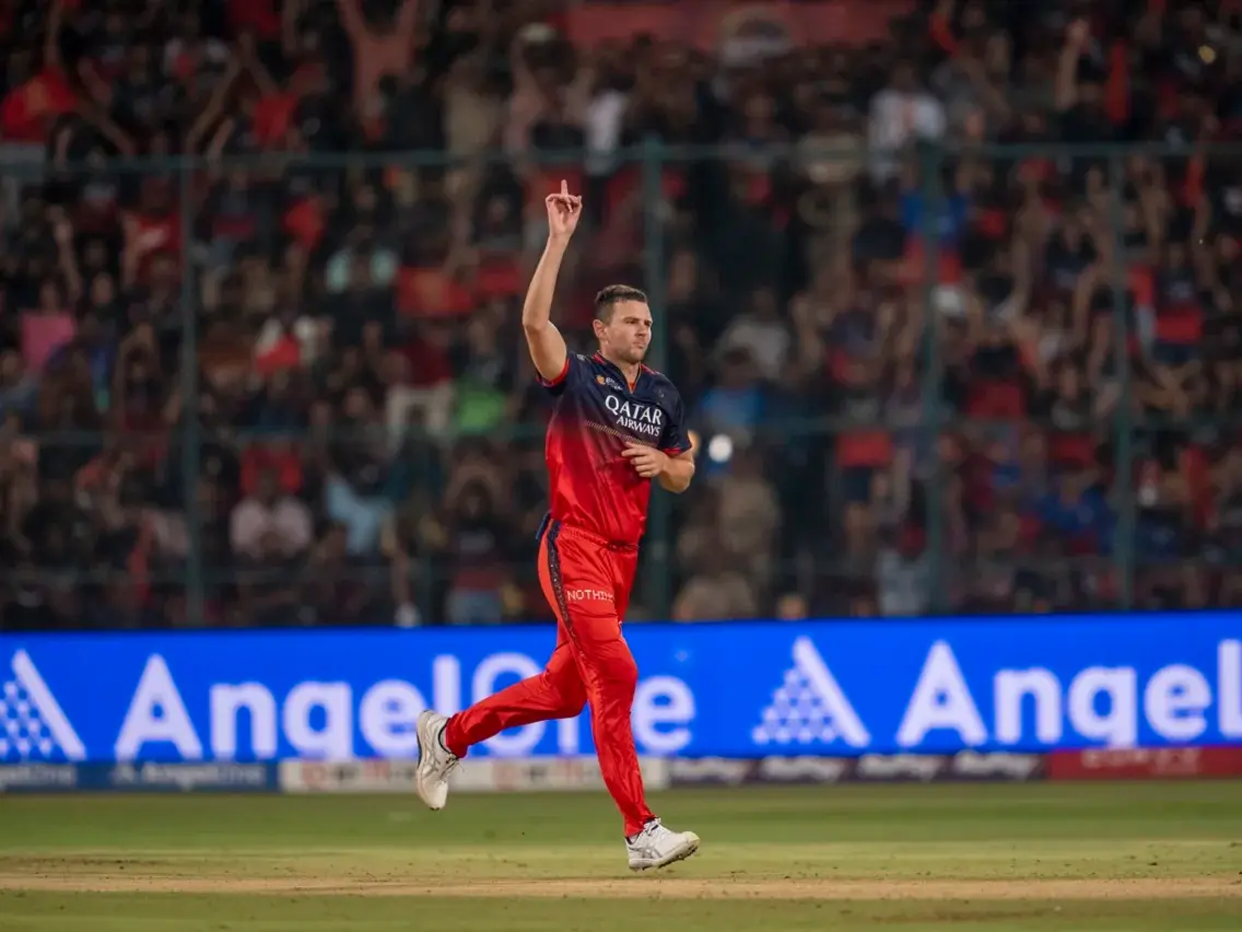 9 out of 9: Hazlewood continues final winning streak with RCB's maiden IPL title. Next stop - WTC 2025 Final vs South Africa 9 out of 9: Hazlewood continues final winning streak with RCB's maiden IPL title. Next stop - WTC 2025 Final vs South Africa