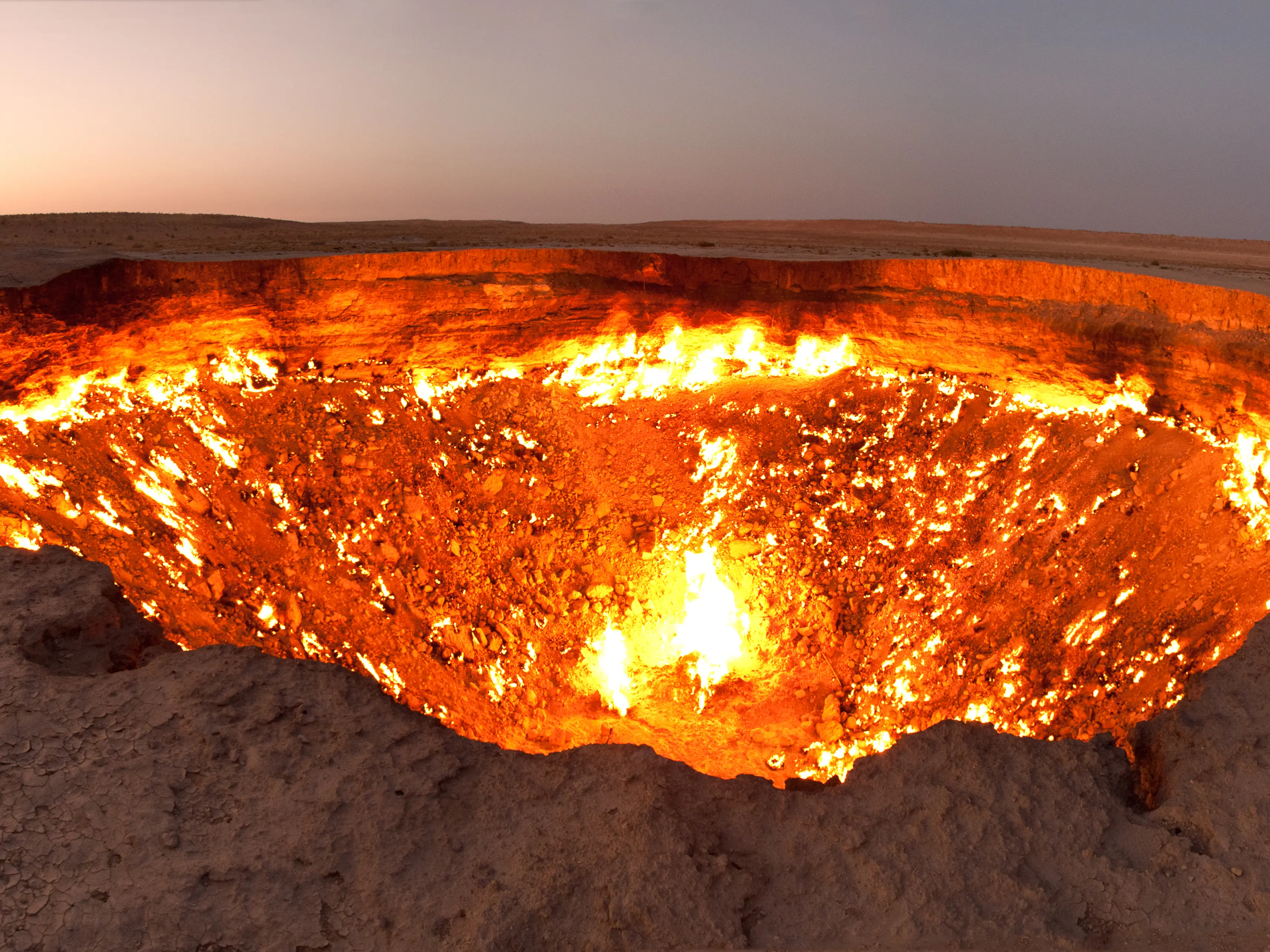 ‘Gateway to Hell’: Darvaza gas crater, burning since 1970s, is partially contained now. Know about its story