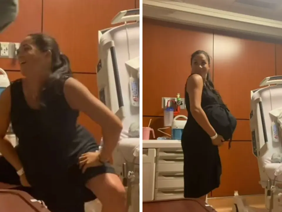  Meghan Markle’s pregnant twerking video in the hospital leads to wild conspiracy theories, Internet calls it AI generated 