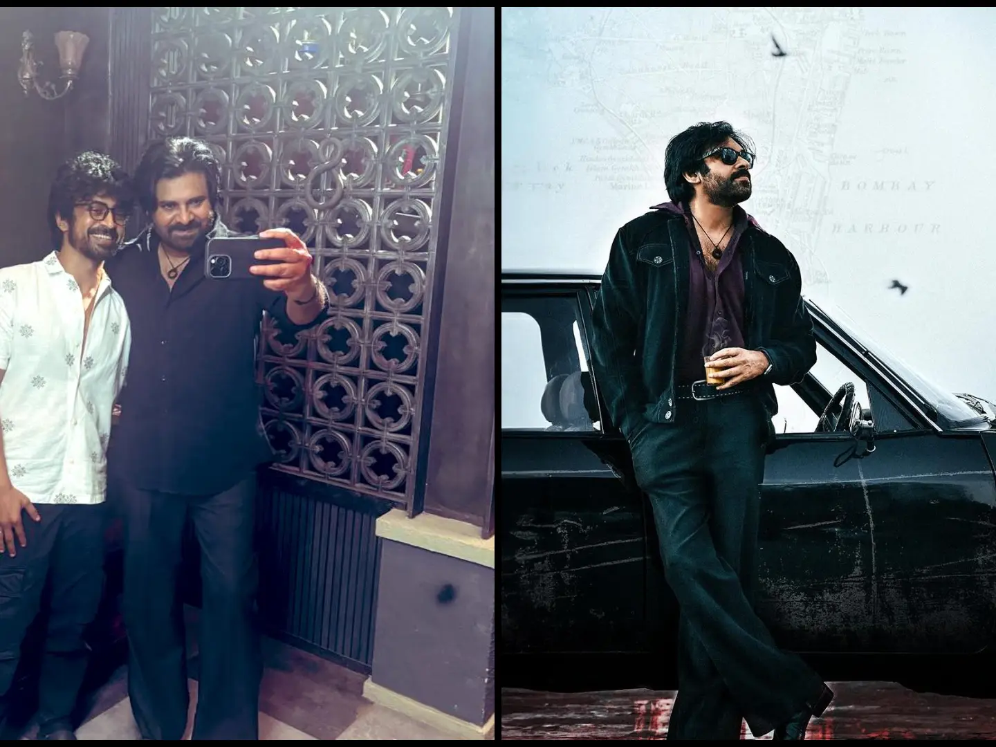 OG Arjun Das shares selfie with Pawan Kalyan from the set calls it An absolute honour