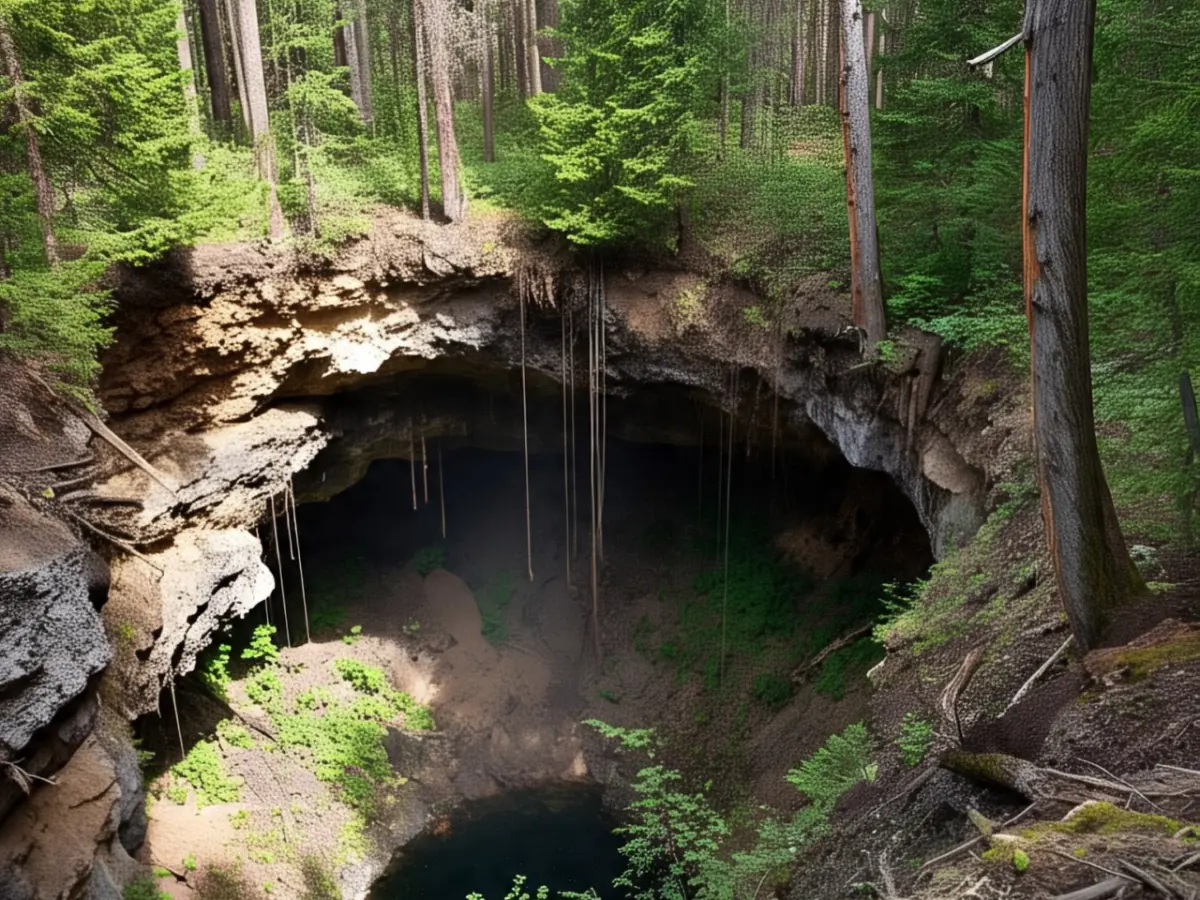 188-year-old tunnels discovered under British village after 62-foot sinkhole swallowed streets overnight