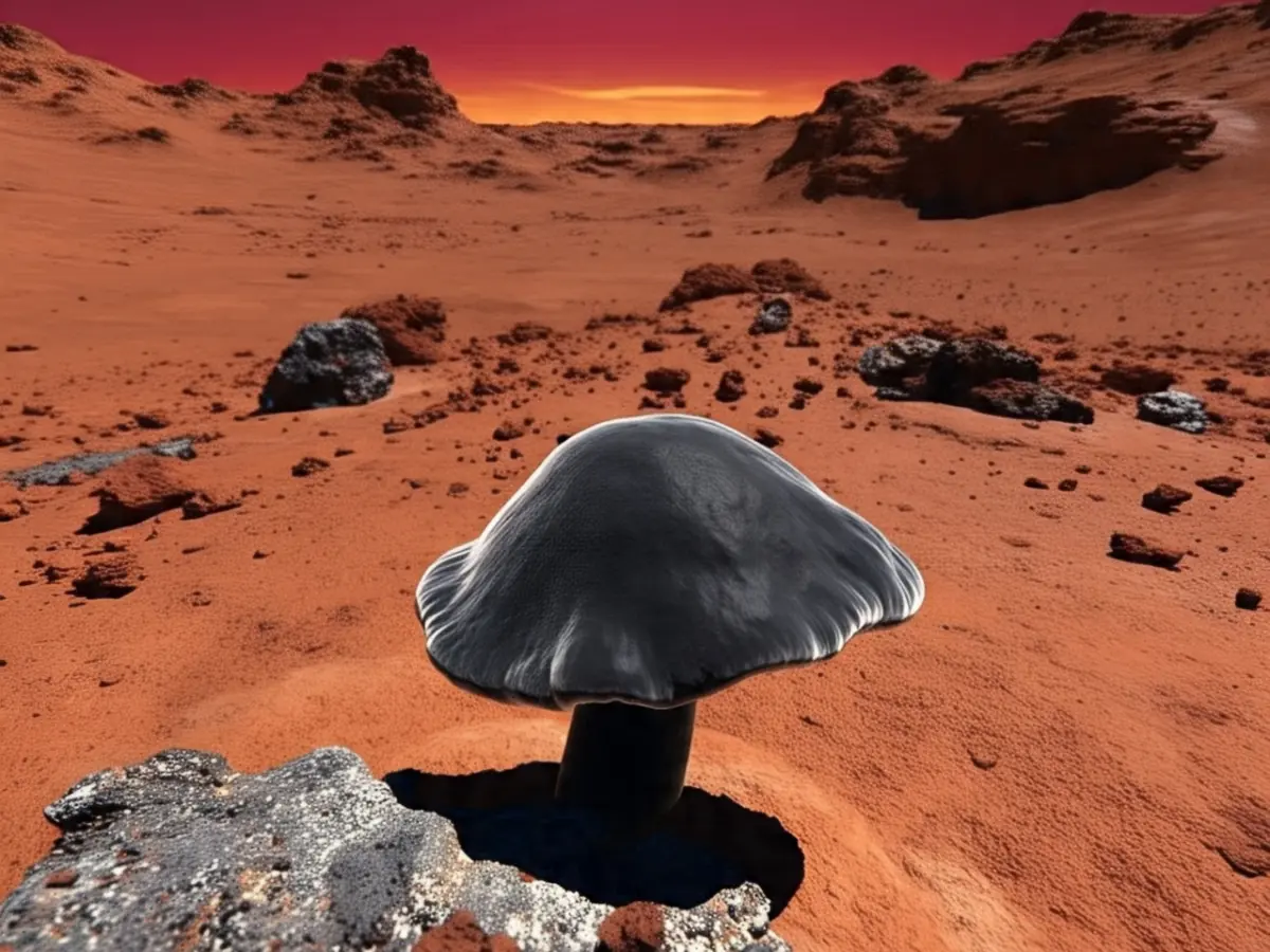 A black fungus can survive on Mars