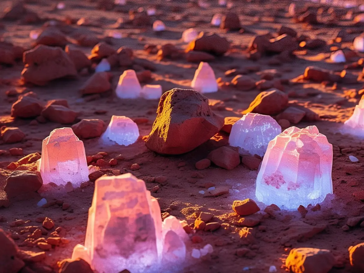 Martian soil is very salty