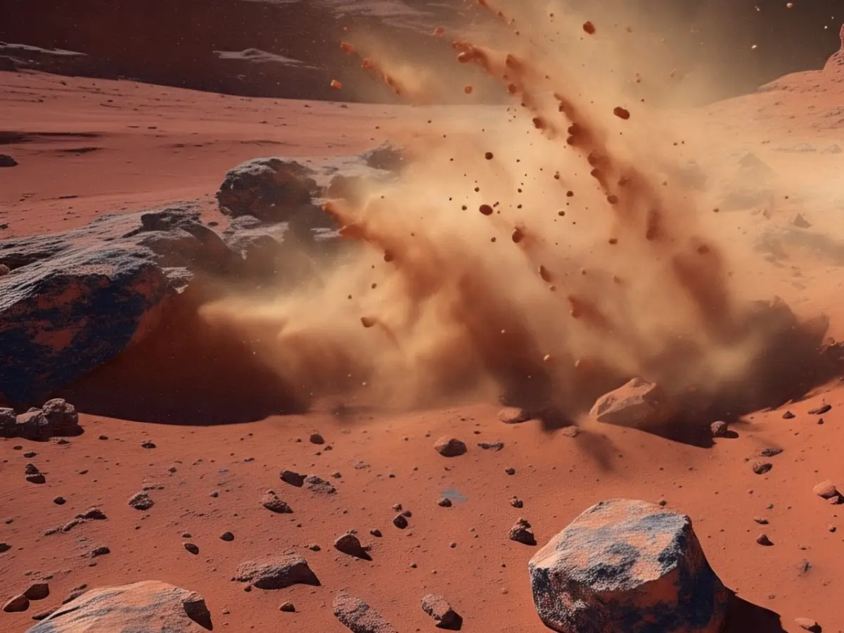 “Martian” organism lost half its cells