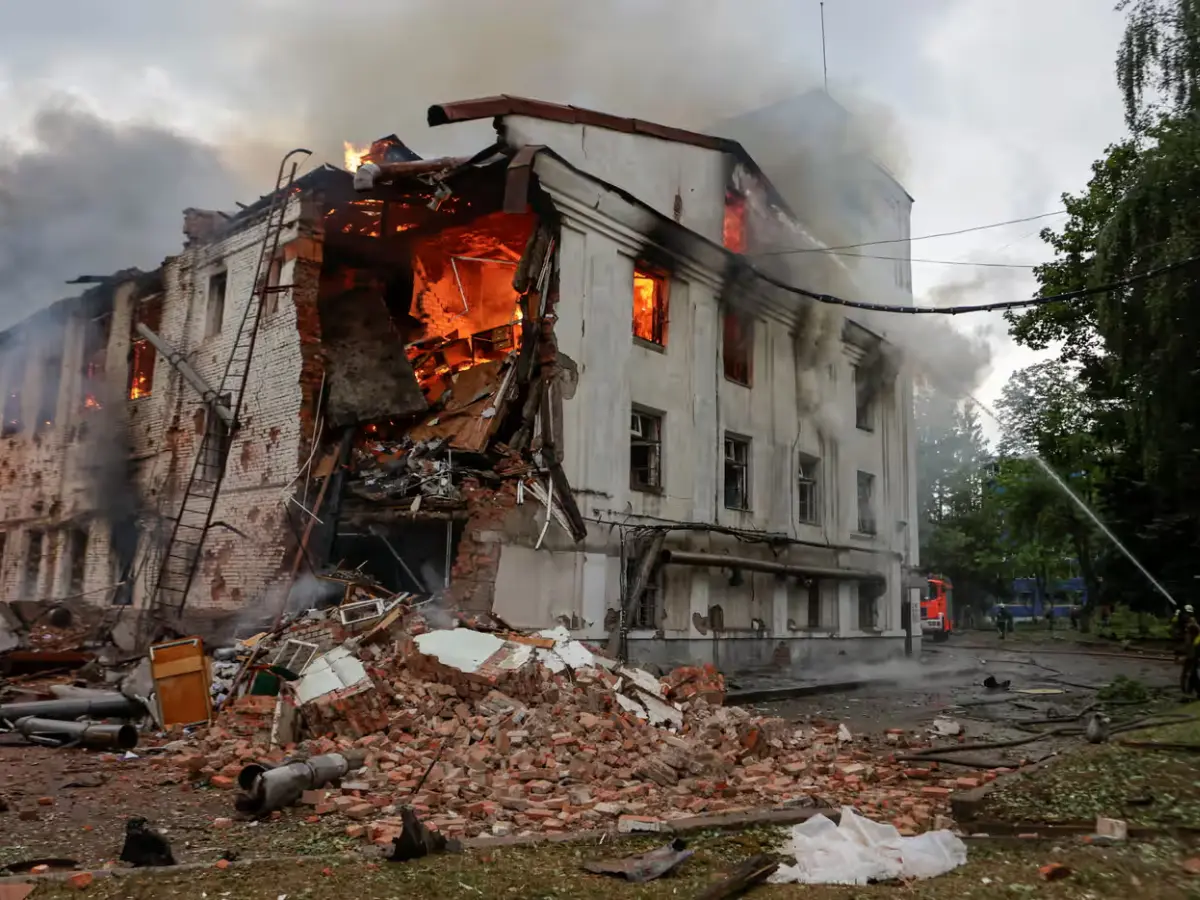 Russia's 'MOST POWERFUL' attack on Kharkiv: Unleashes 400 drones, 40 missiles as it retaliates to Ukraine's Operation Spiderweb Russia's 'MOST POWERFUL' attack on Kharkiv: Unleashes 400 drones, 40 missiles as it retaliates to Ukraine's Operation Spiderweb