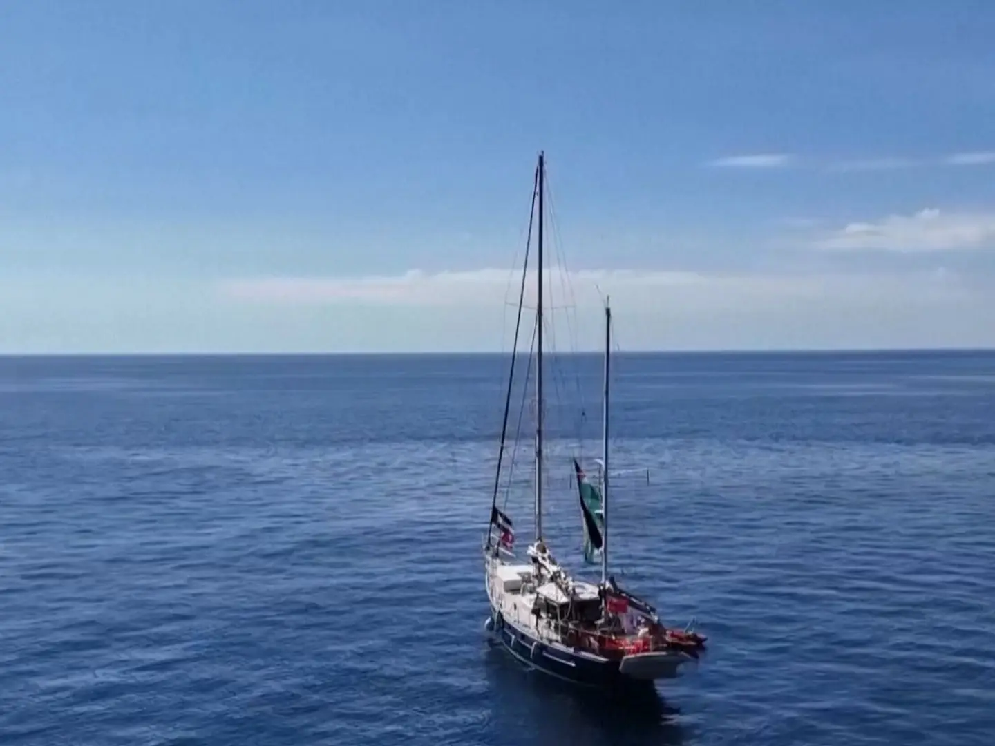 IN PICTURES | Greta Thunberg closing in on Gaza: Aboard the Freedom Flotilla’s ‘Madleen'
