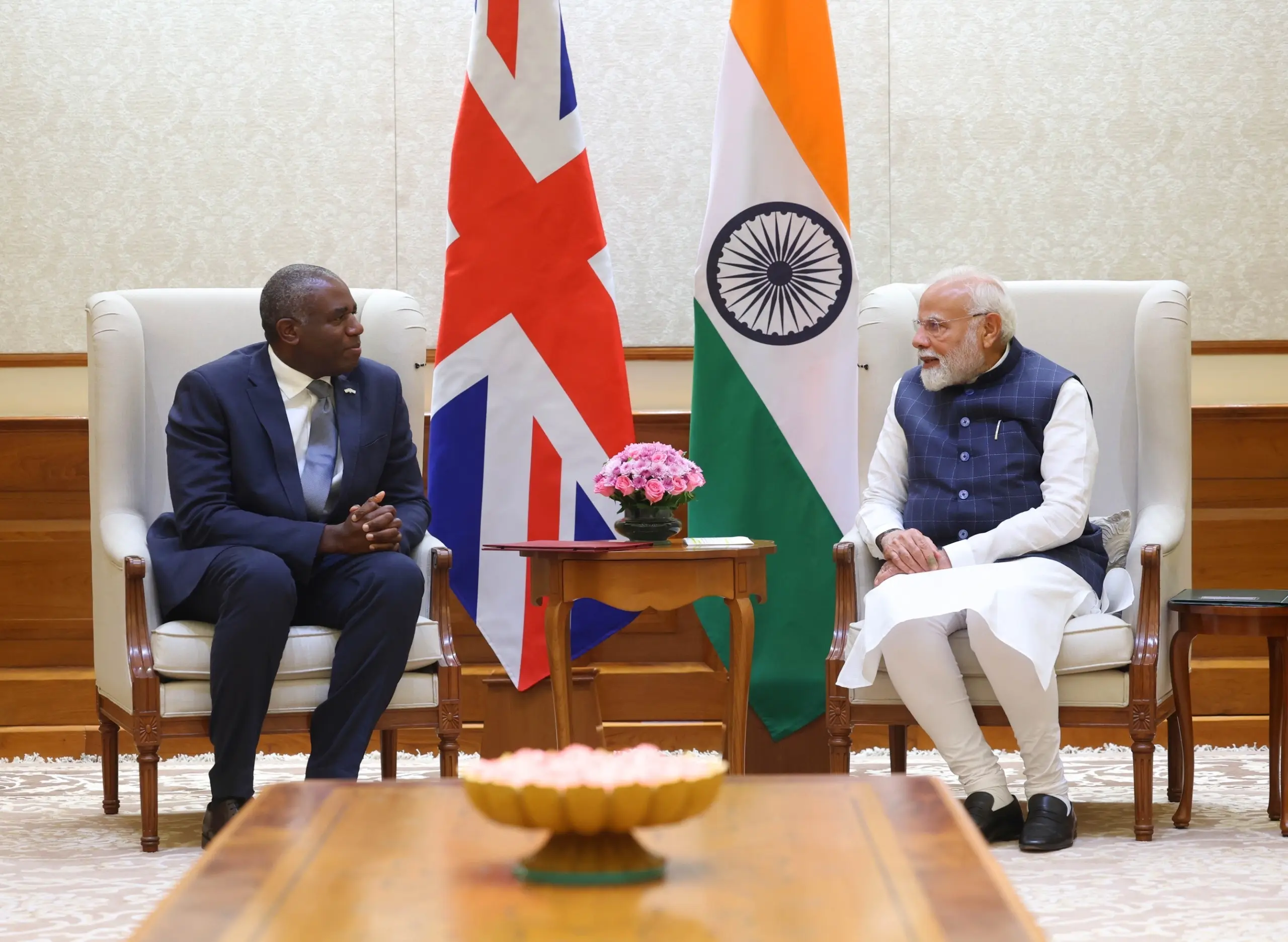 PM Modi meets UK Foreign Secretary David Lammy, welcomes India-UK FTA milestone and stronger strategic ties